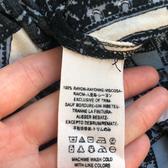 Free People Down By The Bay Tunic Long Top XS - Picture 8 of 8